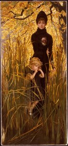 孤児、1879 作： James Jacques Joseph Tissot