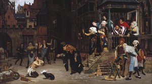 放蕩息子の帰還、1862 作： James Jacques Joseph Tissot