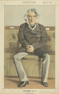 The Right Hon Russell Gurney (カラーリトグラフ) 作： James Jacques Joseph Tissot