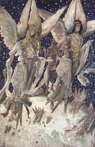 パラダイスの悔恨の泥棒の魂-「私たちの主イエス・キリストの生涯」から-1899年ジェームズ・ティソ-ラ・ヴィ・ド・ノートル・セイグナーイエス・キリスト、ジャック・ジョセフ 作： James Jacques Joseph Tissot