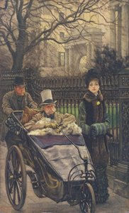 戦士の娘、あるいは療養者》1878年頃（油彩、パネル）（27536も参照） 作： James Jacques Joseph Tissot