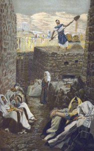 The Winnower - "The Life of Our Lord Jesus Christ" より - 1899 by James Tissot - The Life of Our Lord Jesus Christ, by Jacques Joseph (Jacques Joseph) Tissot dit James Tissot (1836-1902)