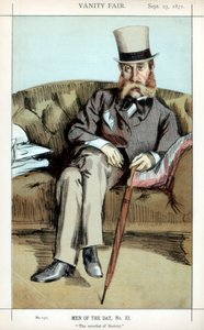 社会の小説家、1871年。 作： James Jacques Joseph Tissot