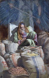 Thou Fool、This Night Thy Soul Shall Required of Thee、illustration for The Life of Christ、c.1886-94（wc＆gouache on paperboard） 作： James Jacques Joseph Tissot