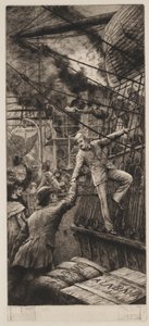 二人の友人 作： James Jacques Joseph Tissot
