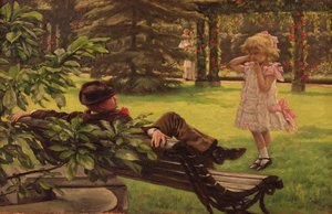フレッドおじさん、1879年頃（パネル） 作： James Jacques Joseph Tissot