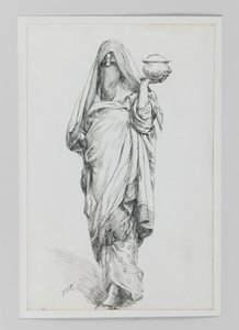 カイロの女、主イエス・キリストの生涯のイラスト 作： James Jacques Joseph Tissot