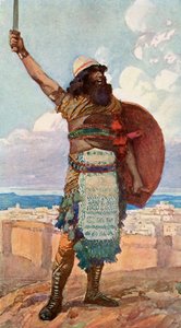 Othniel by J James Tissot-聖書 作： James Jacques Joseph after Tissot