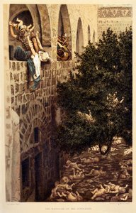 無罪の虐殺、聖ルカ、聖書 作： James Jacques Joseph after Tissot