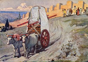 Jジェームスティソが送り出した箱舟-聖書 作： James Jacques Joseph after Tissot