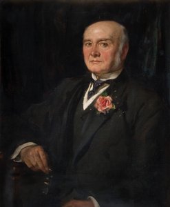 エドワード・ローリー・パーカー市会議員の肖像（1905年）。 作： James Jebusa Shannon