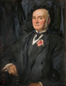 市会議員エドワード・ローリー・パーカーの肖像、1905年。 作： James Jebusa Shannon