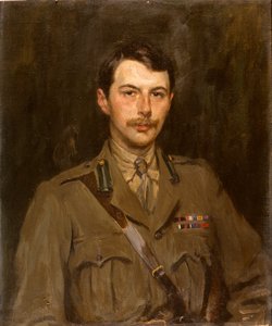 ハーティントン侯爵時代のエドワード・キャベンディッシュの肖像、1918-20年頃（油彩・キャンバス 作： James Jebusa Shannon