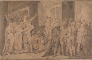 Roomalaisille paljastettu Lucretian ruumis 作： James Jefferys
