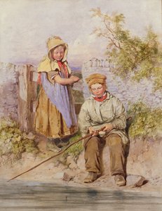 若い釣り人 作： James Jnr Hardy