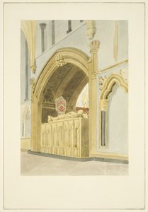 ブリストル大聖堂にある、1170年に亡くなったロバート・フィッツハーディングの墓