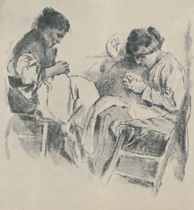 スペインの仕立て屋、1919年 作： James Kerr Lawson