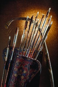 武器である矢と弓は、トルコ軍がウィーン包囲に失敗した際の遺物である......。 作： James L Stanfield