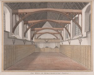 Castelo Herstmonceux, East Sussex: The Hall 作： James Lambert  of Lewes