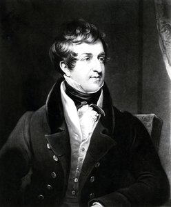 ジョンカムホブハウス、チャールズターナー作のプリント、1834年（メゾティント） 作： James Lonsdale