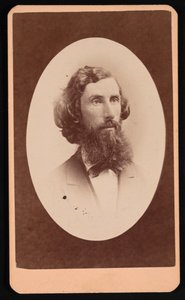 サミュエル・エドワード・ウォーレンの肖像、1831～1909年、1877年以前。 作： James M Capper