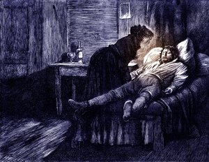 チャールズ・ディケンズの『オリバー・ツイストの冒険』。 作： James Mahoney