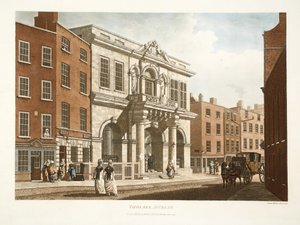 トールセル、ダブリン、1798年（手描きの彫刻） 作： James Malton