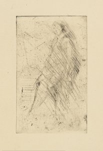 [76] ウィスラーによるキャンセルされたプレートからの印象 - 休憩 作： James Abbott McNeill Whistler