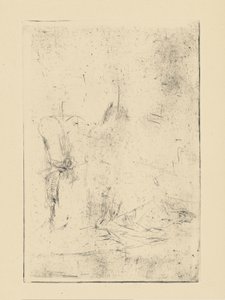 [76] ウィスラーによるキャンセルされたプレートからの印象 - [着席図]。 作： James Abbott McNeill Whistler