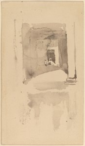 アジャクシオの玄関口 作： James Abbott McNeill Whistler