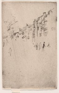 ピカデリーの断片 作： James McNeill Whistler