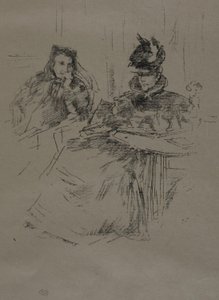 アフタヌーンティー 作： James Abbott McNeill Whistler