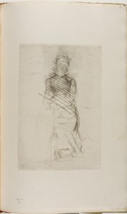 アグネス 作： James Abbott McNeill Whistler