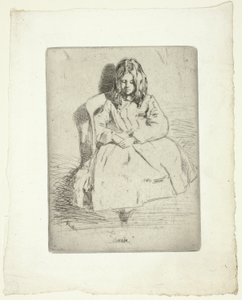 アニー、着席 作： James McNeill Whistler