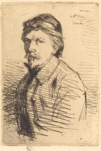 アウグスト・デラートル 作： James Abbott McNeill Whistler