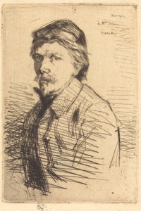 オーギュスト・ドラトル 作： ジェームズ・マクニール・ホイッスラー