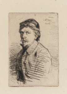 オーギュスト・デラートル 作： James Abbott McNeill Whistler