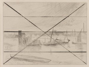 バタシー ドーン (カドガン ピア) 作： James Abbott McNeill Whistler