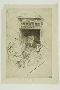 ビードストリンガー 作： James Abbott McNeill Whistler