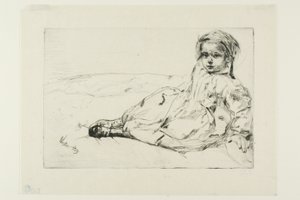 ビビ・ヴァレンティン 作： James Abbott McNeill Whistler