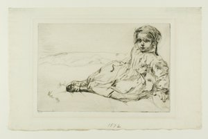 ビビ・ヴァレンティン 作： James Abbott McNeill Whistler