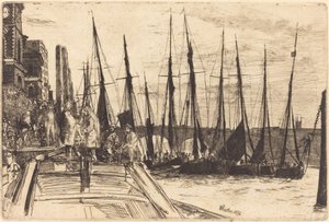 ビリングスゲート 作： James Abbott McNeill Whistler