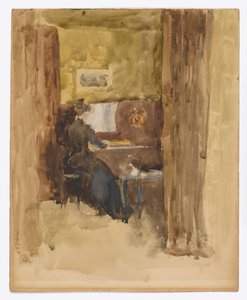 ブラウンのブラブラ 作： James Abbott McNeill Whistler