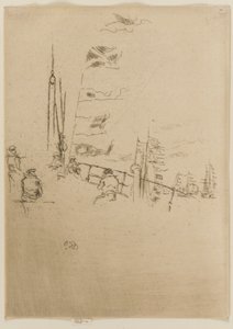 ホオジロ 作： James Abbott McNeill Whistler