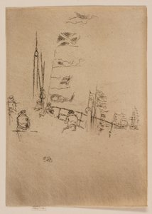 ホオジロ 作： James Abbott McNeill Whistler