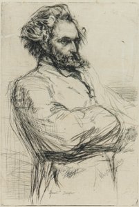 C.L.ドルーエ、彫刻家 作： James Abbott McNeill Whistler