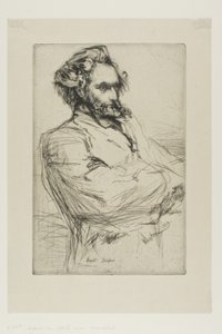 C.L.ドルーエ、彫刻家 作： James Abbott McNeill Whistler