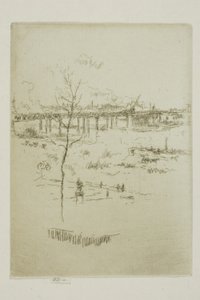 チャリング・クロス・ブリッジ 作： James McNeill Whistler