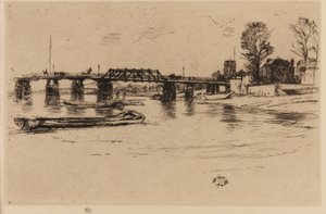 チェルシー 作： James Abbott McNeill Whistler