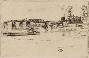 チェルシー 作： James Abbott McNeill Whistler